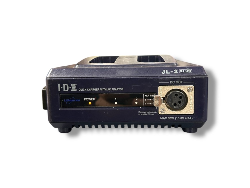 IDX JL-2PLUS 2-Channel Quick Charger w/ power cord