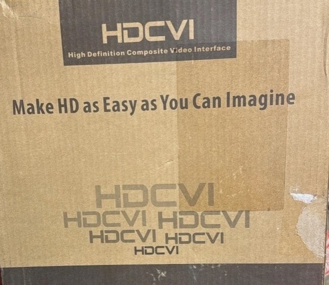 Security DVR HDCVI Digital Video Recorder – Mini 1U DVR Condition: Open Box / Li
