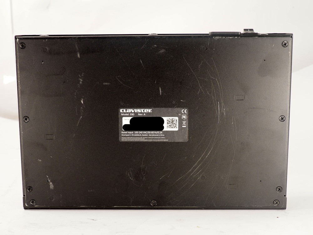 CLAVISTER E80 6 RJ45 Ethernet Networking Switch