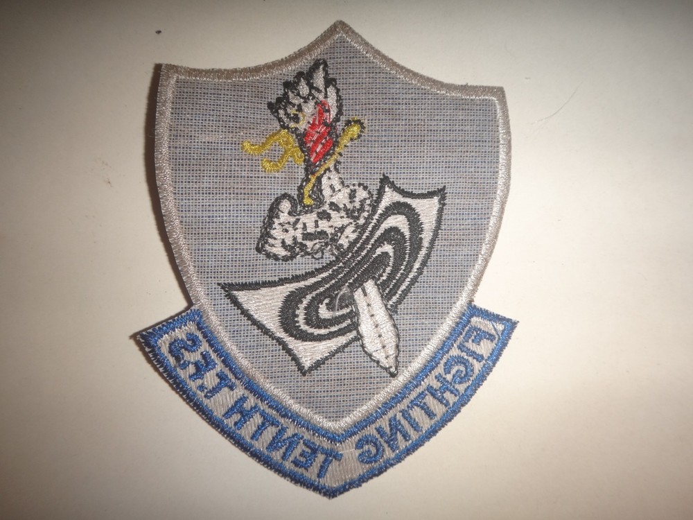 USAF 10th Tactical Fighter Squadron Commando FIGHTING TENTH Vietnam War Patch