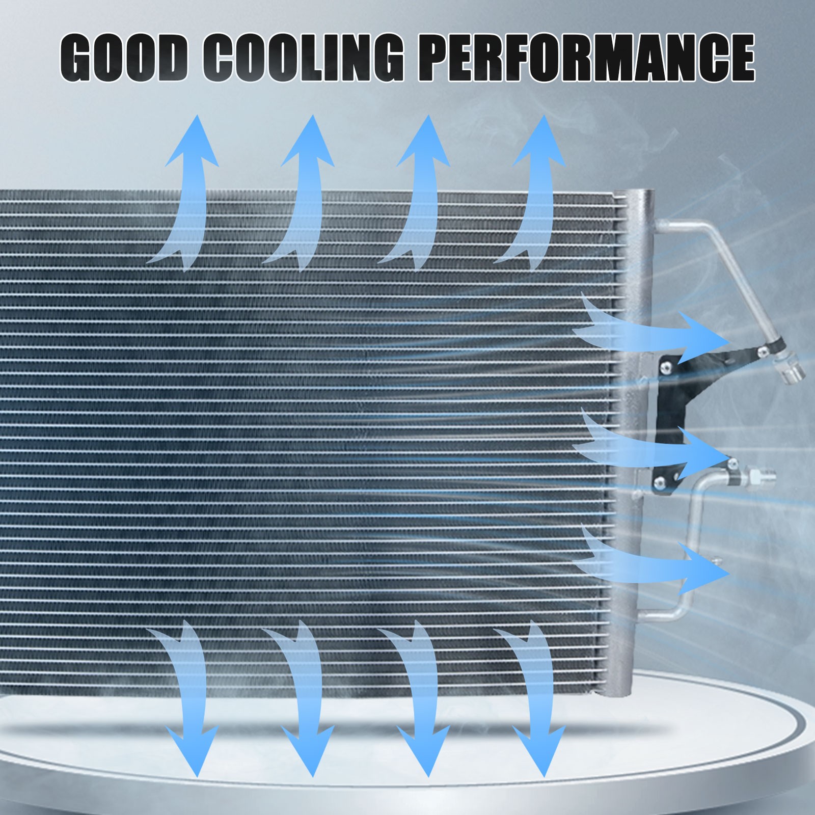 A/C AC Condenser Air Conditioning For 1996-1998 1999 Chevrolet Suburban 1500