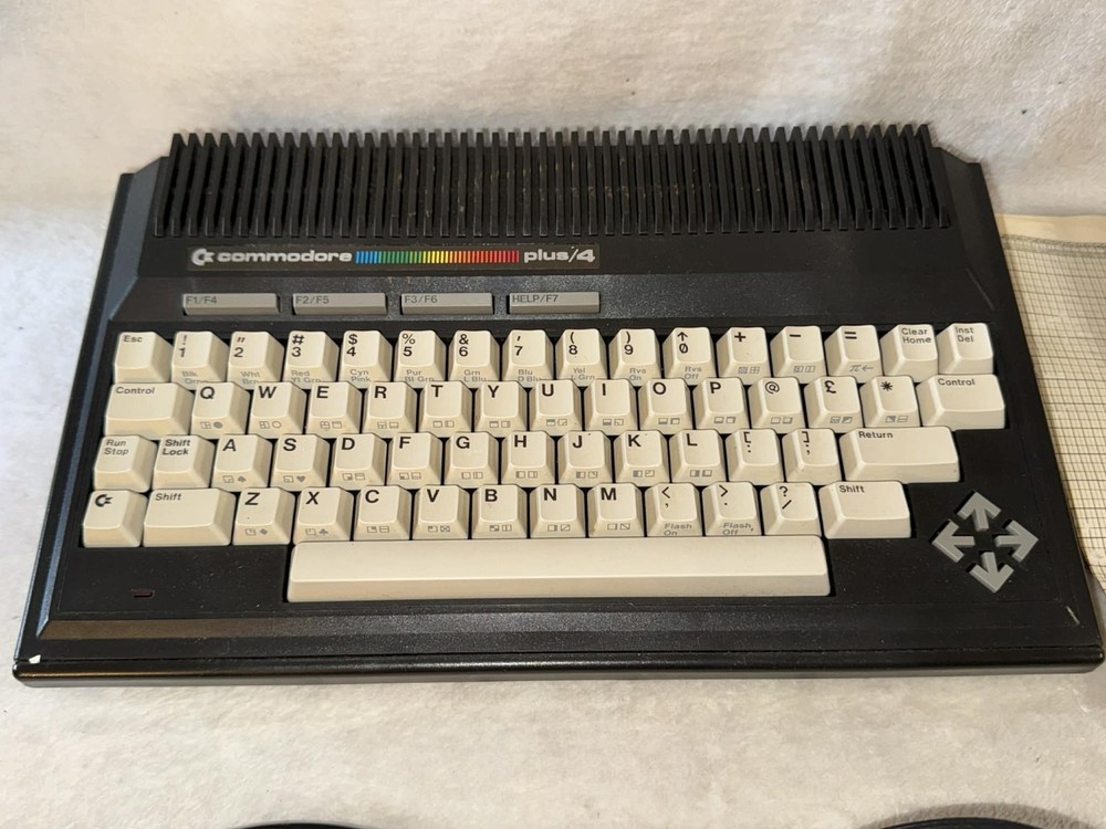 Commodore Plus/4 Computer Vintage System Power Tested Only Untested W/ Box