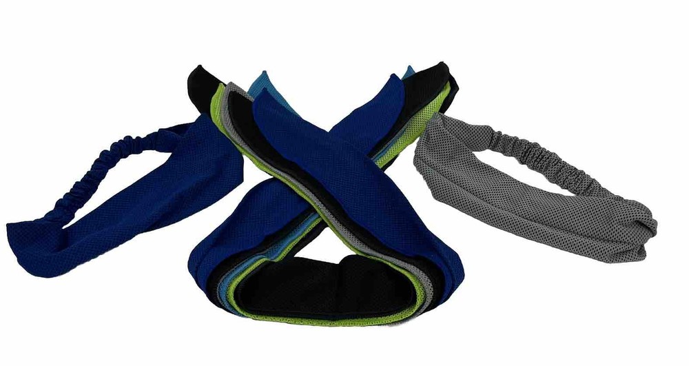 6 Pack of Assorted Cooling Bandanas