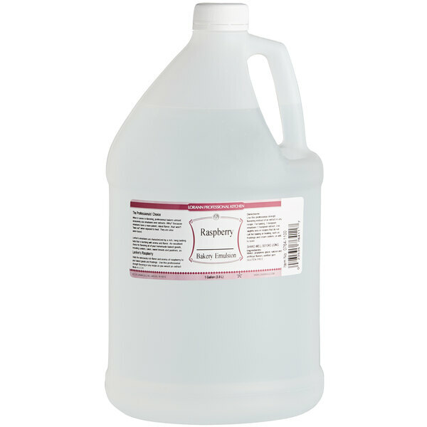 LorAnn Oils 1 Gallon Raspberry Bakery Emulsion