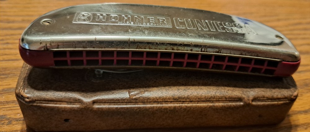 Vintage Hohner Contessa Harmonica