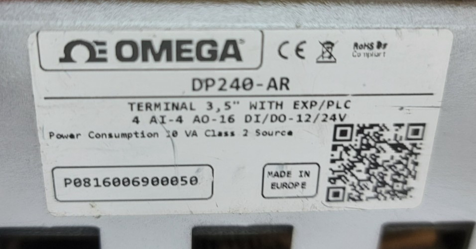 OMEGA ENGINEERING DP240