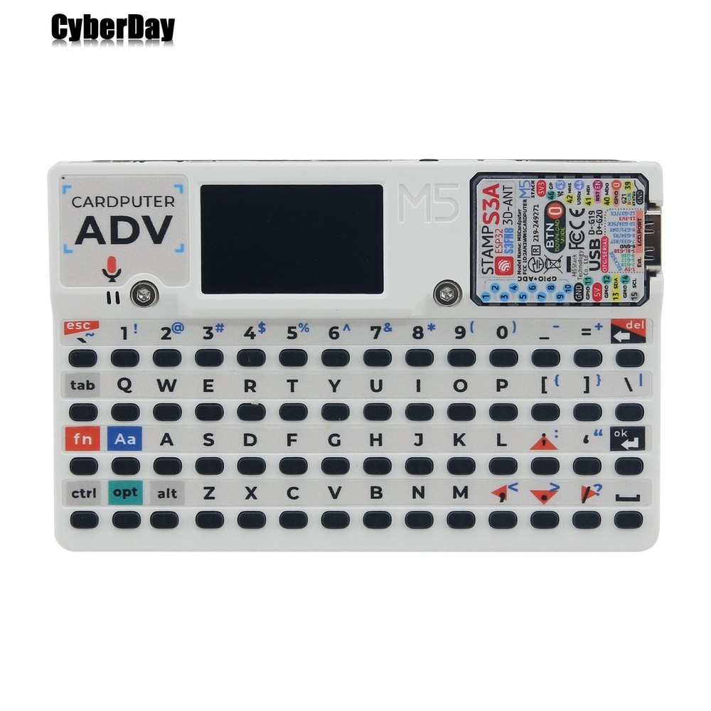 M5Stack Cardputer Adv S3A 56Key Programmable Microcontroller  Development Board