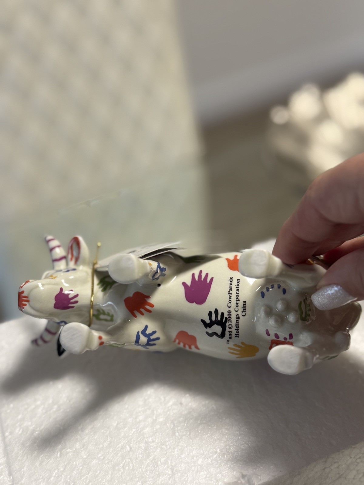 Cow Parade HANDSOME Cow figurine Collector's NEW with Tag#9153 Westland Giftware