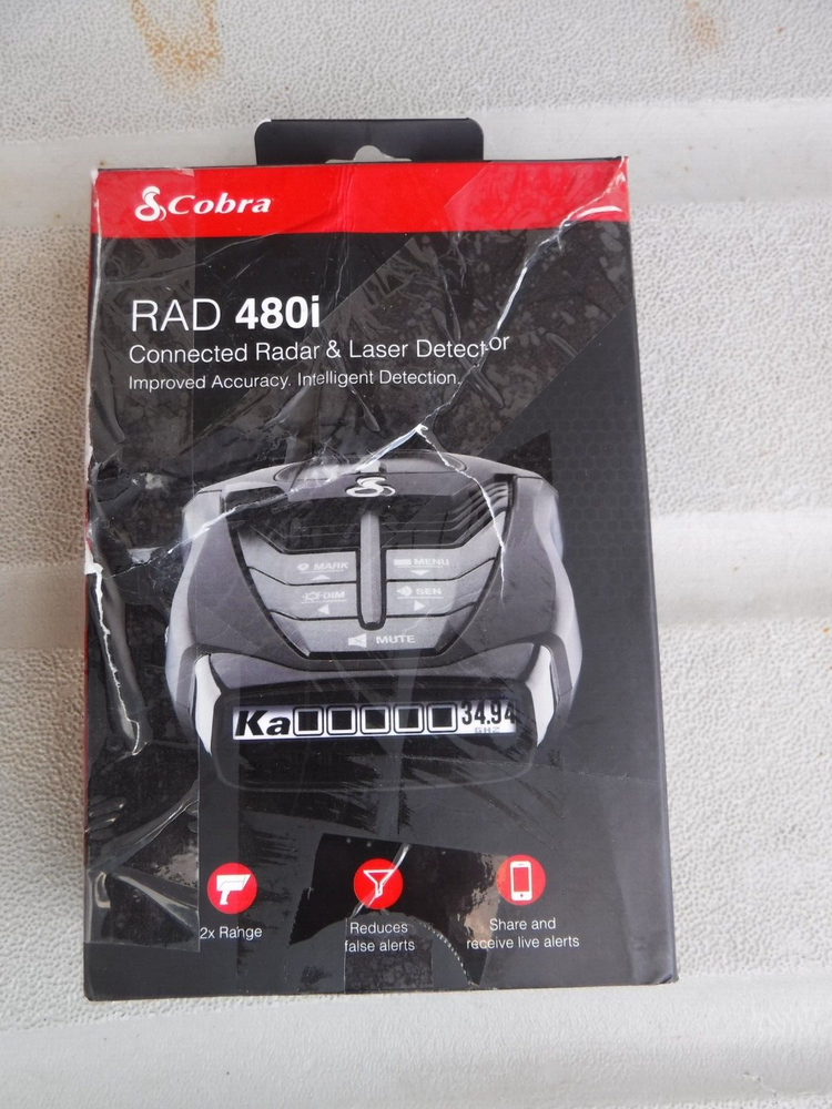 Cobra Electronics Rad 480i Radar/Laser Detector