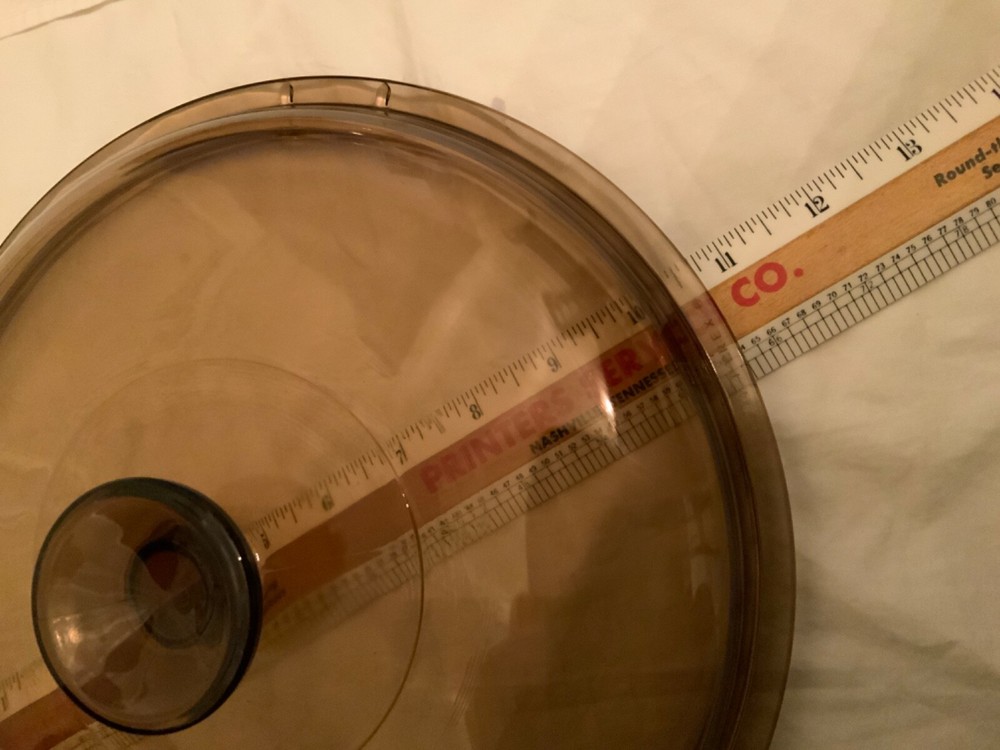 Visionware set Replacement lid only corning ware Pyrex cookware 10.75” large