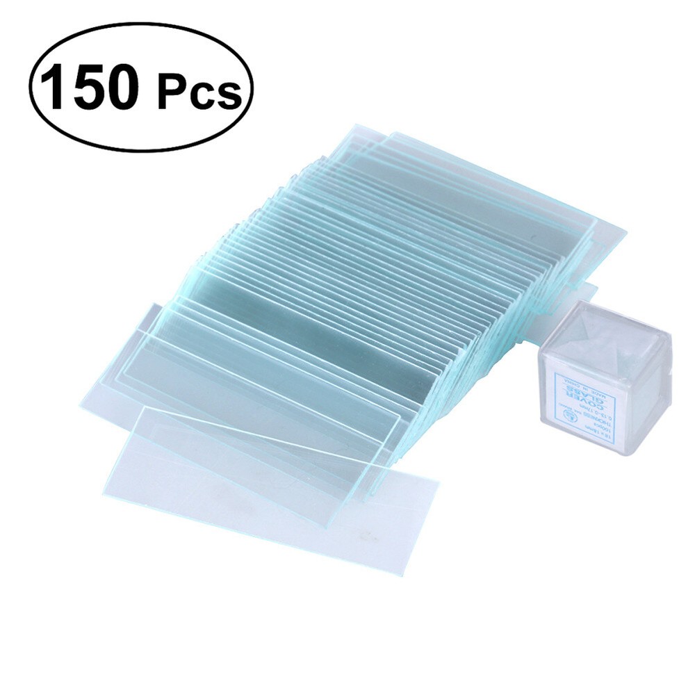 Blank Microscope Slides and Square Cover Glass for for Optical Microscope New