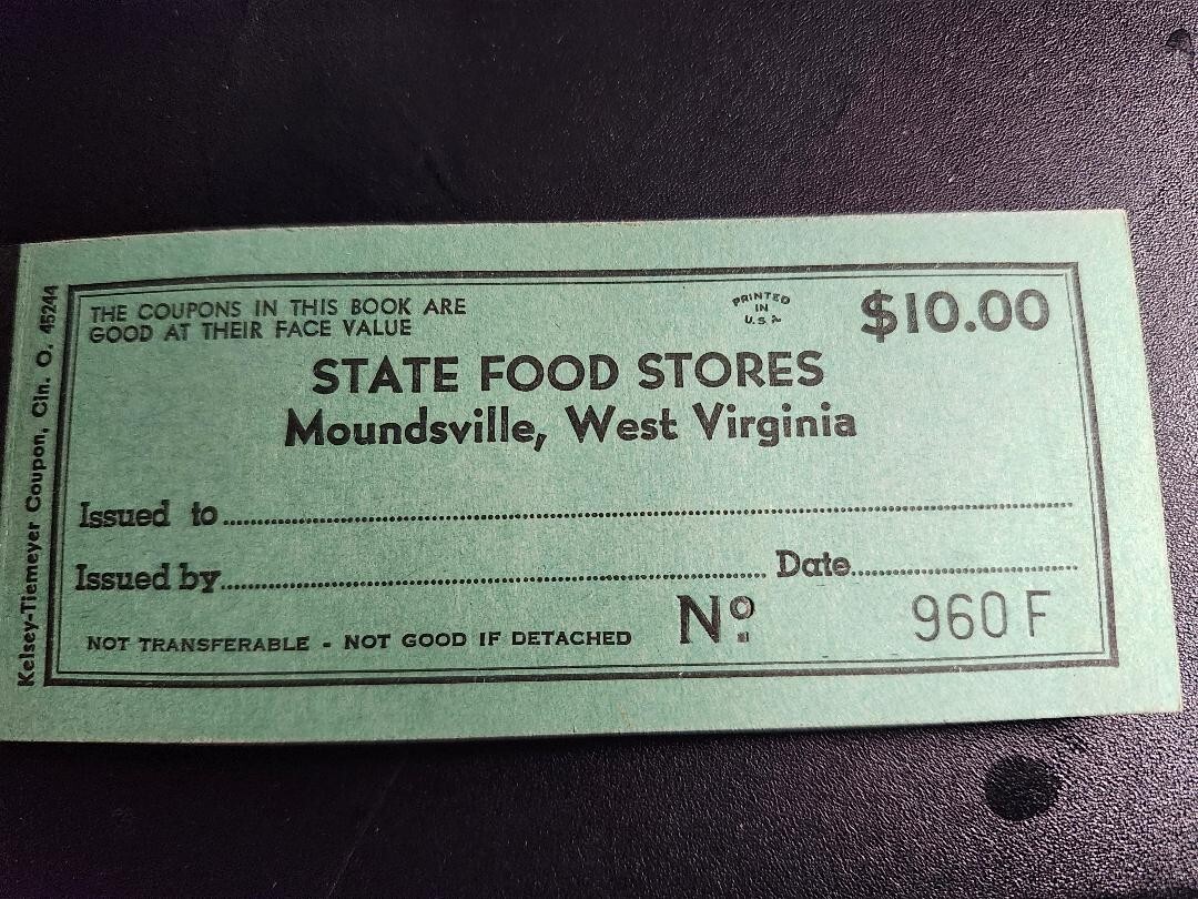 State Food stores coupons $10. BOOK SCRIP TOKEN UNC WEST VIRGINIA 70 coupons