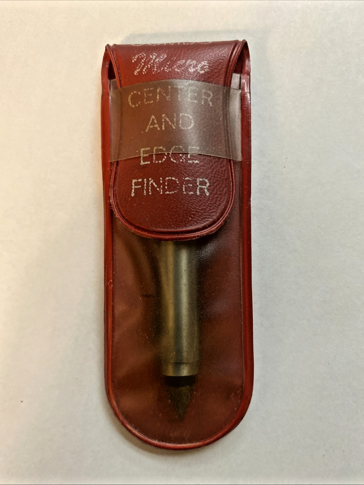 MICRO Center Edge Finder - Silver Made In USA