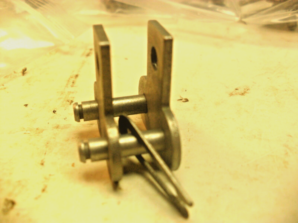 QTY 10 - #50 Chain Double Tab Attachment Link Link