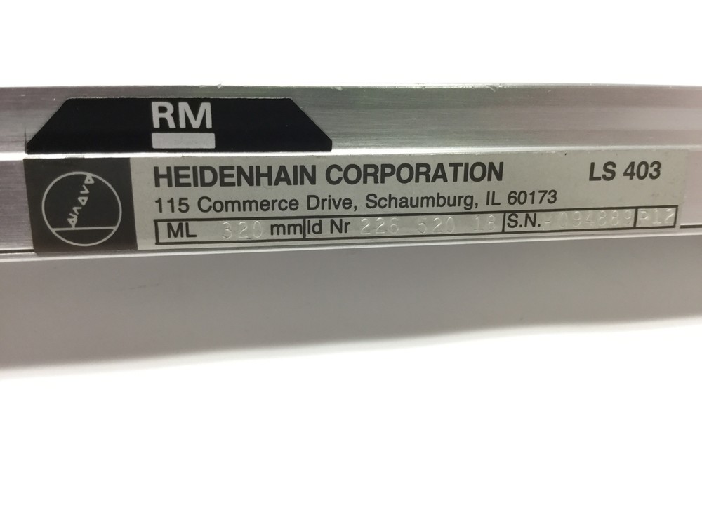 Heidenhain LS 403 Incremental Linear Scale Encoder, 320mm Measuring Length, 20µm