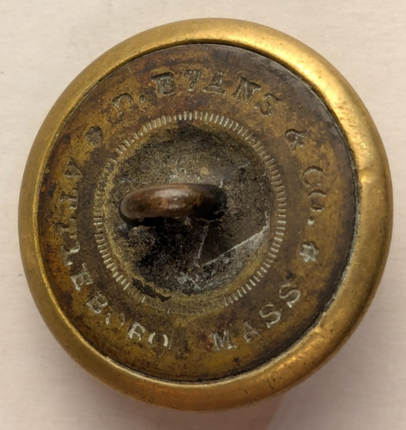 1850-65 - US Artillery Eagle Uniform Button Original - M2C