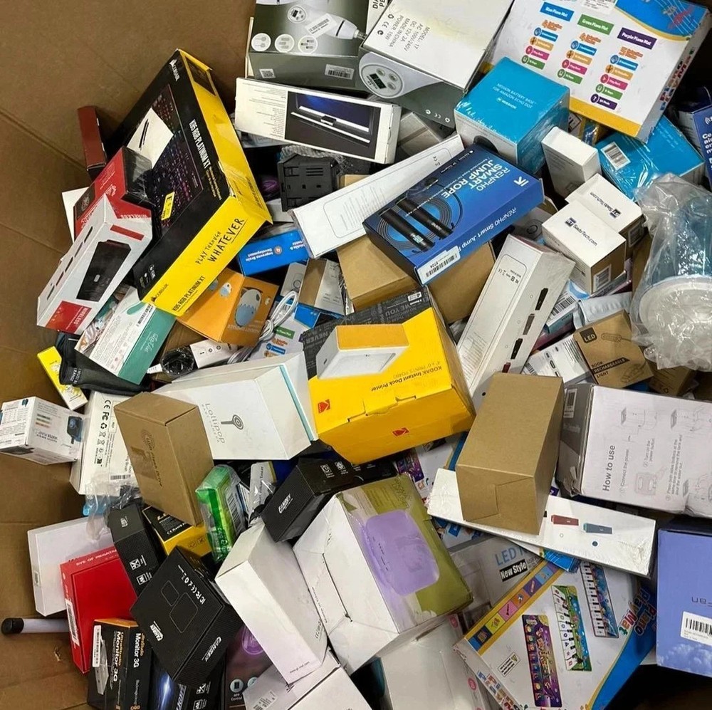 brand new liquidation box from Amazon and Target large