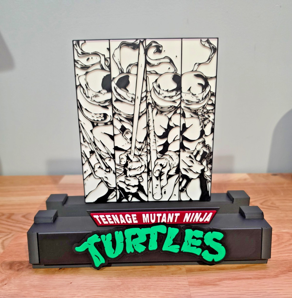 TMNT- Comic Book Display Stand CGC, CBCS, Non-Graded Comics
