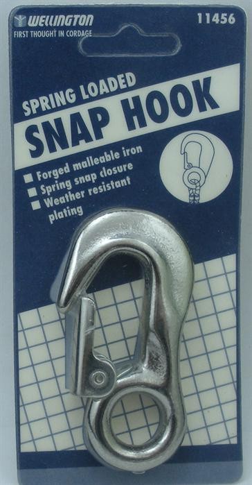 Wellington 11456 Spring Snap Hook 3-1/2 x 2"