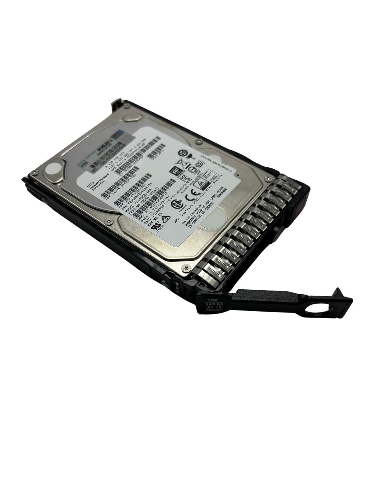 HPe 881507-001 HPe 2.4TB 12G 10K 2.5" SAS Hard Drive 881457-B21 876939-002