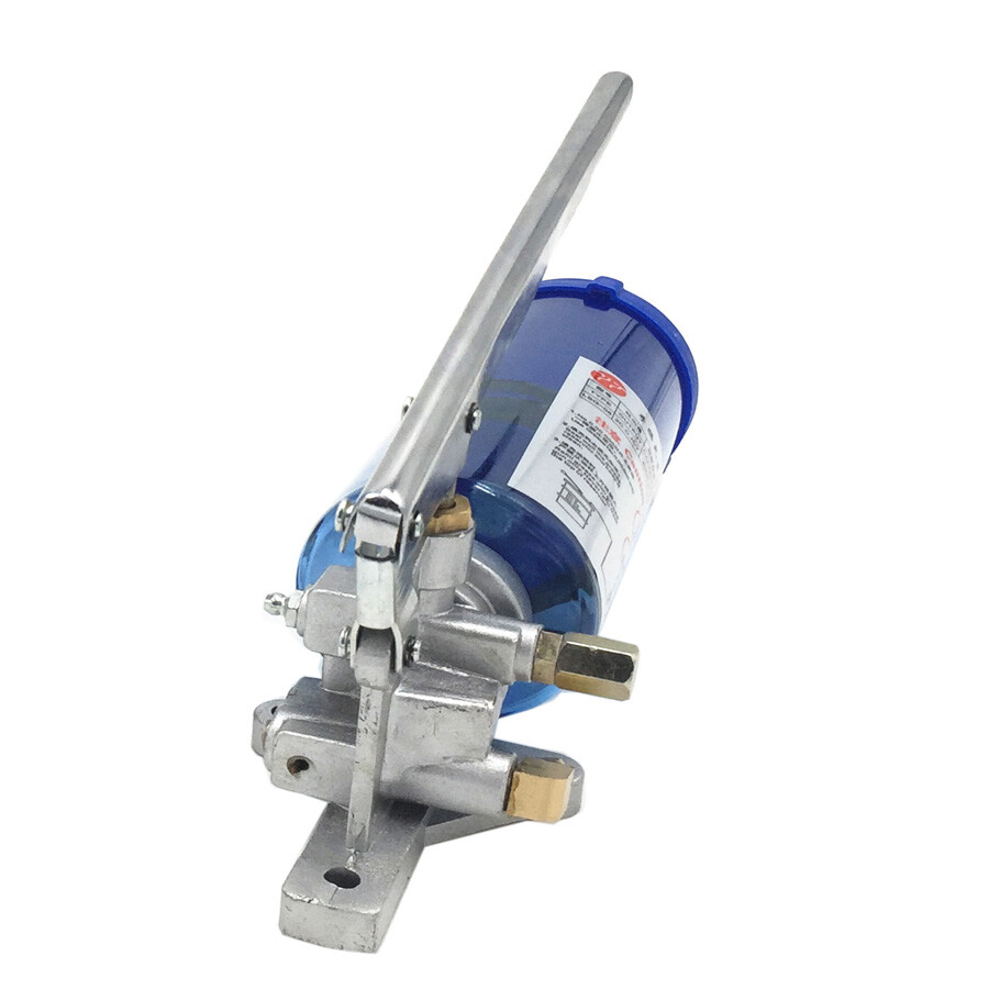 1PC Manual Grease Pump Unit LSG-08 Machine Mount Hand Punch oiler Tool 800CC