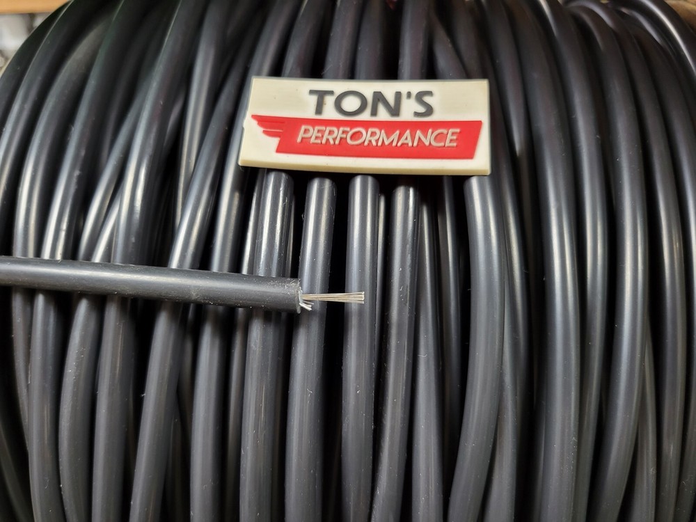 Universal 8mm silicone SOLID WIRE CORE SPARK PLUG WIRE by the foot 0 ohms/ft