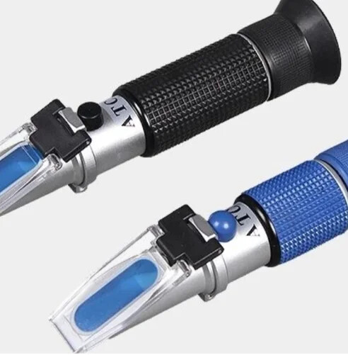 Food Brix Refractometer Alcohol Wine Refractometer Brix Fruit Sugar Meter 0-50