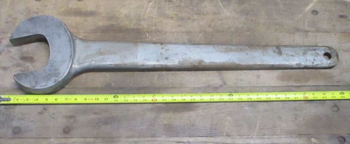 Jumbo/Giant ARMSTRON OPEN END WRENCH 4-1/4" MADE IN USA 36" Long 19A *Very Rare*