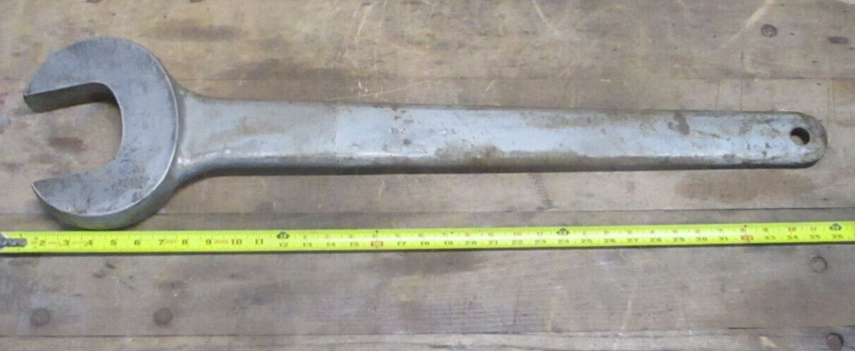 Jumbo/Giant ARMSTRON OPEN END WRENCH 4-1/4" MADE IN USA 36" Long 19A *Very Rare*