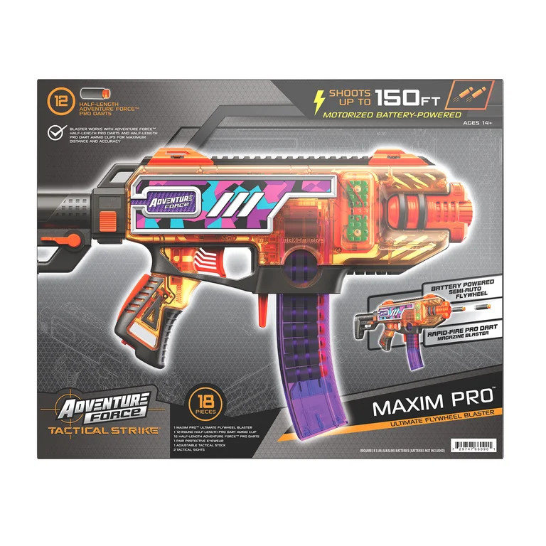 Adventure Force Tactical Strike Maxim Pro Flywheel Motorized Foam