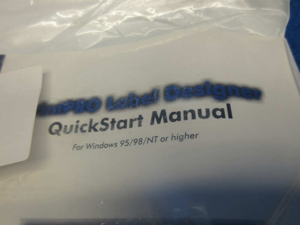 Automated Packaging Systems 56011B4 PrintPRO Label Design III Software AutoLabel