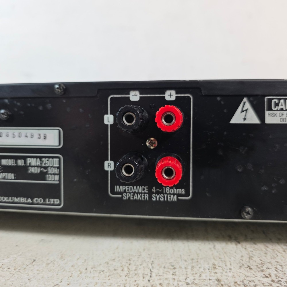 Denon PMA-250III Precision Audio Integrated Stereo Amplifier Receiver Working