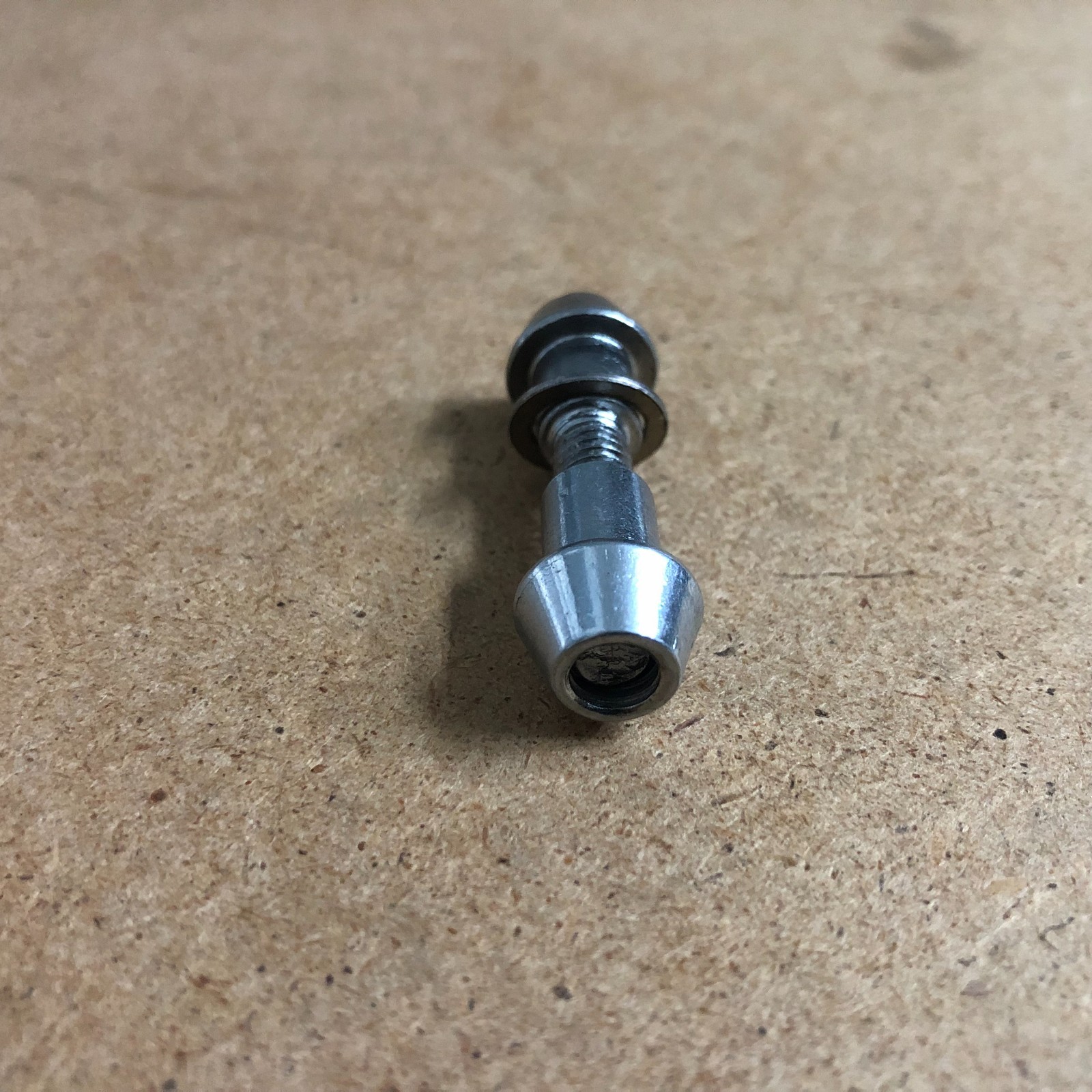 New Stainless Steel Seat Post Clamp Binder Bolt Pillar Pin M8 Silver