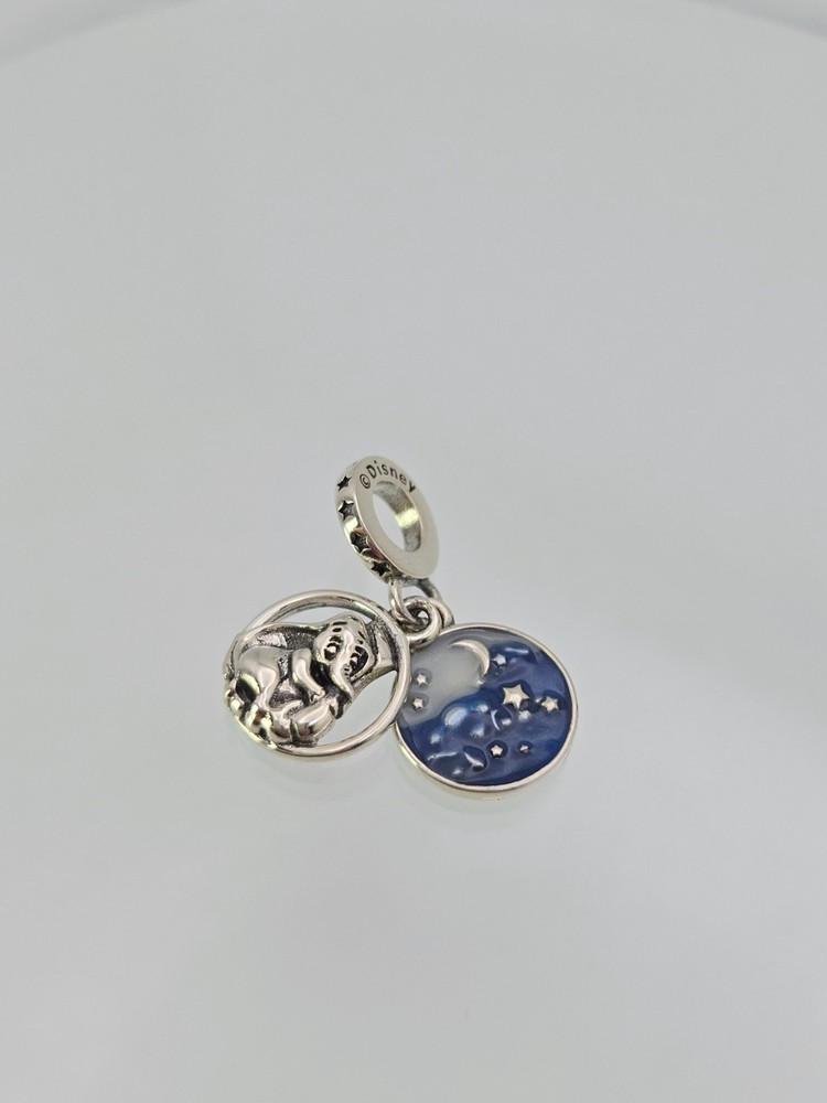 Authentic Pandora Silver Sleep Dumbo Charm