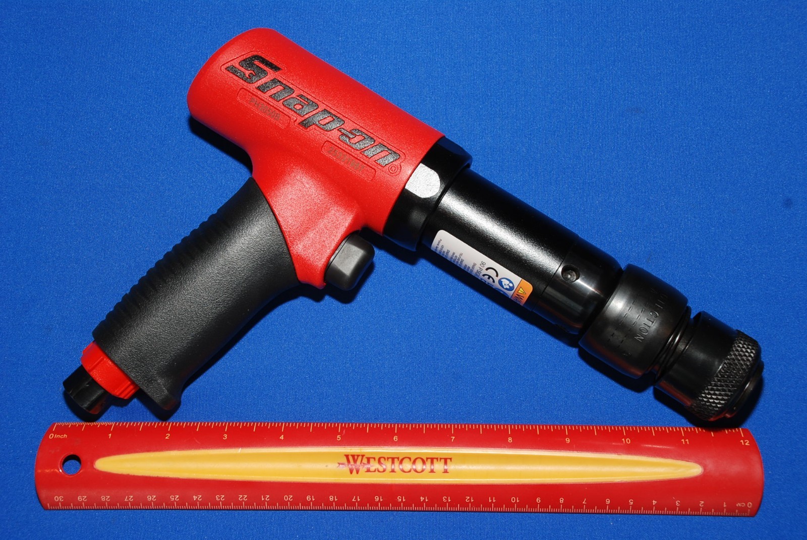 Snap-On NEW 2025 Red Super-Duty Quick Change Chuck 2500BPM Air Hammer PH3050BR