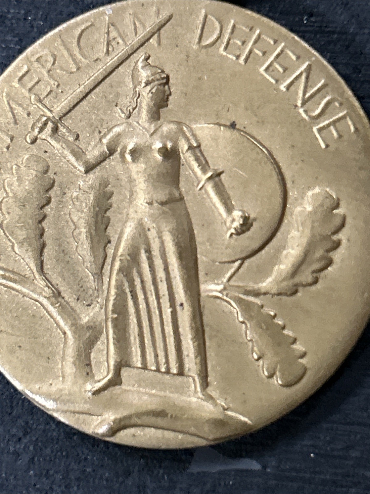 VTG U.S. Military WWII Medals & Pin Bars American Campaign Defense Good Conduct