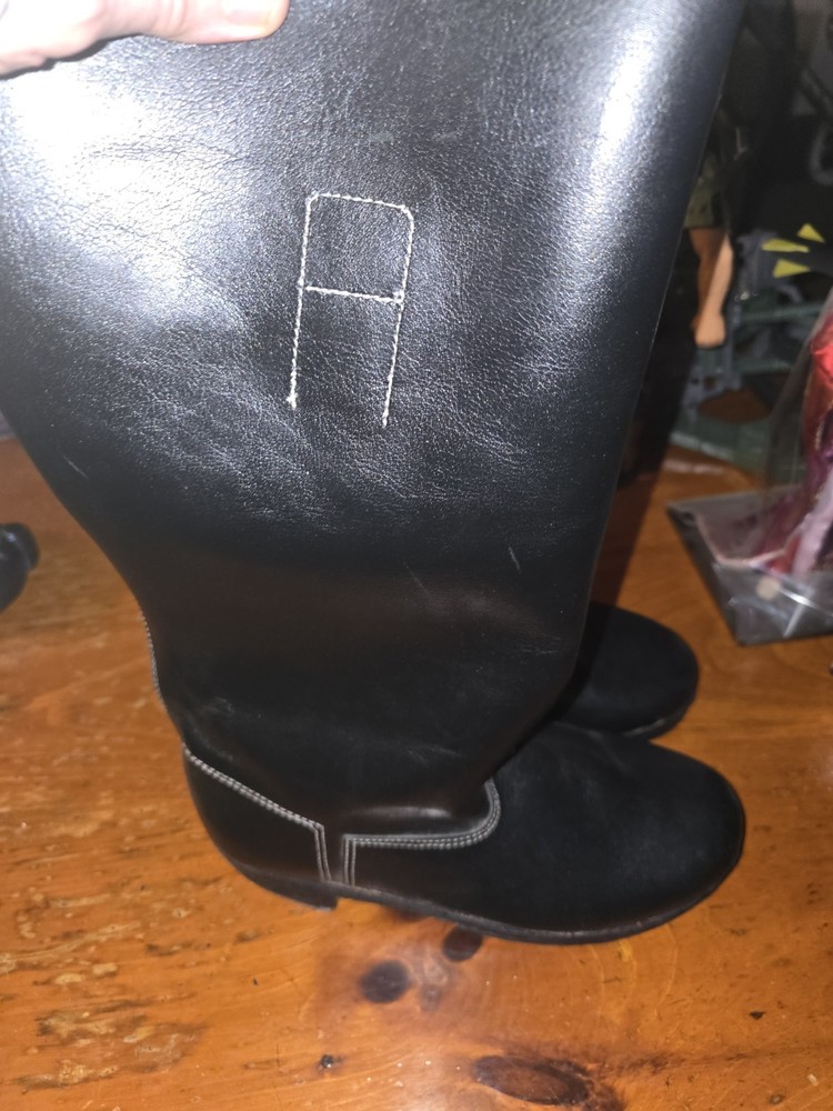ww2 german marching boots custom made size 8