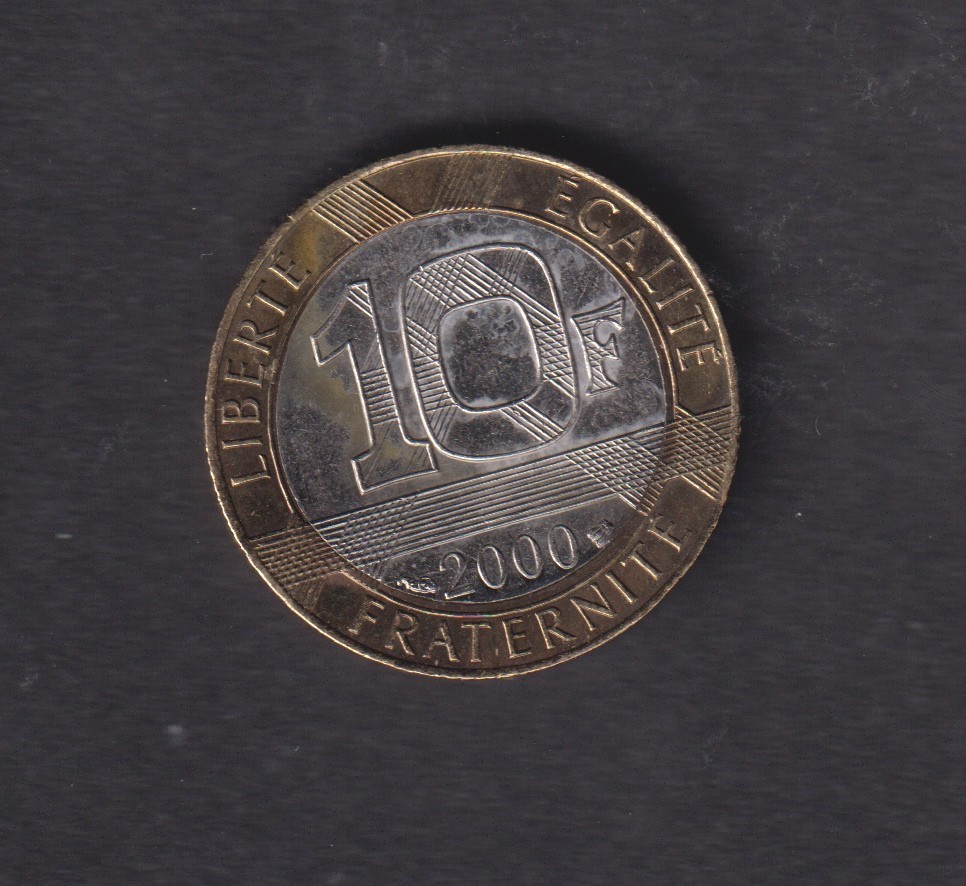 FRANCE - 2000 10 Francs Coin (64)
