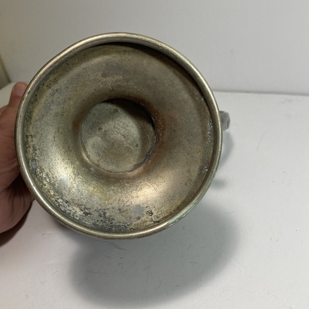 Vintage Continental Silver Company Hammered Pitcher 9 inches