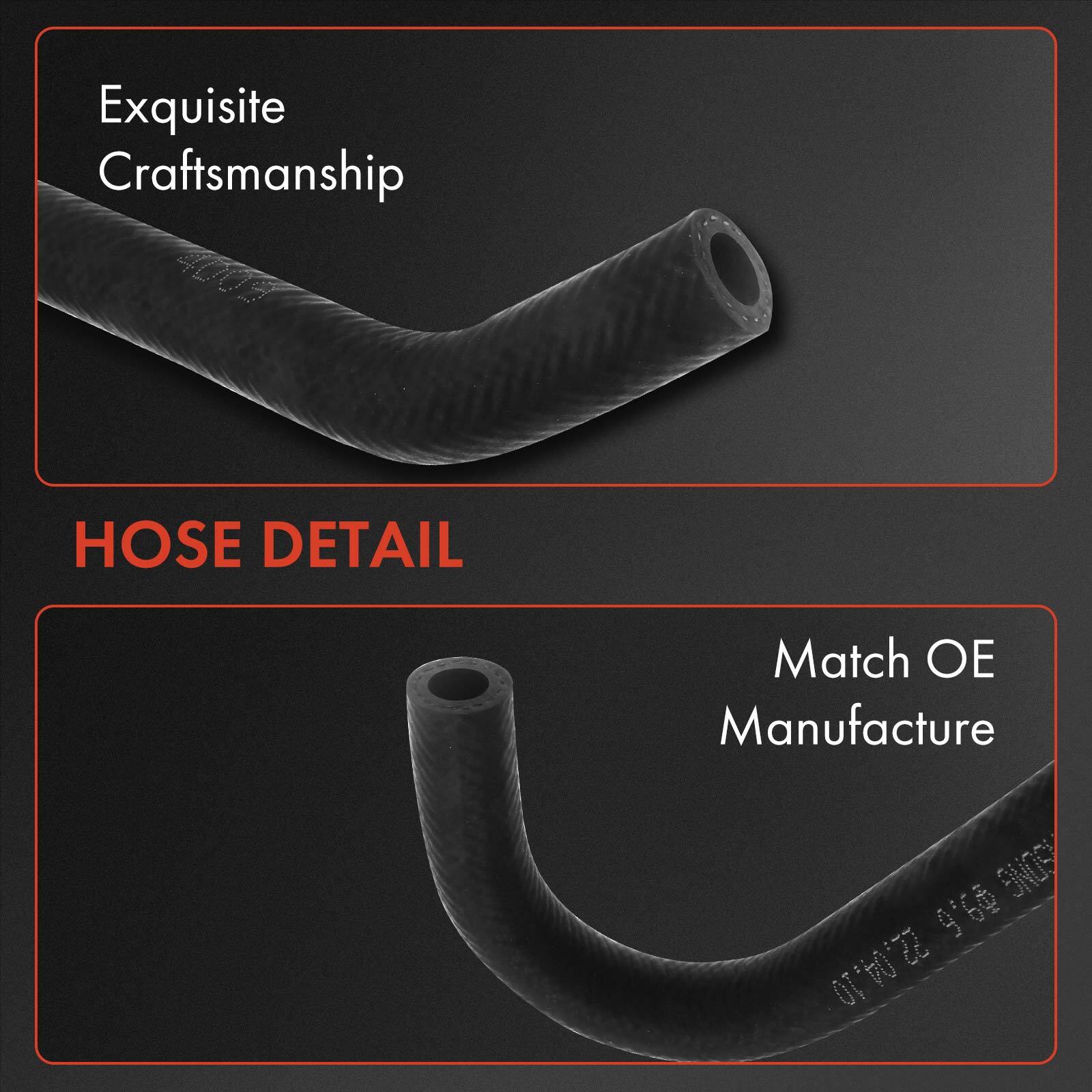 5x Power Steering Pressure & Return Line Hose for Honda Accord 98-02 2.3L Auto