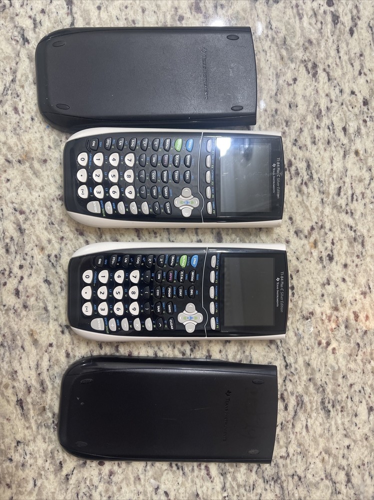 Texas Instruments TI-84 Plus C Silver Edition Graphing Calculator FREE SHIP