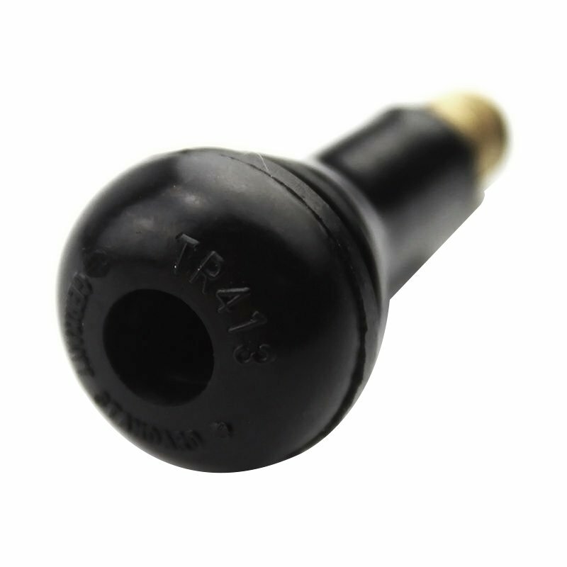 LOT 200 TR 413 SNAP-IN TIRE VALVE STEMS SHORT BLACK RUBBER MOST POPULAR VALVE