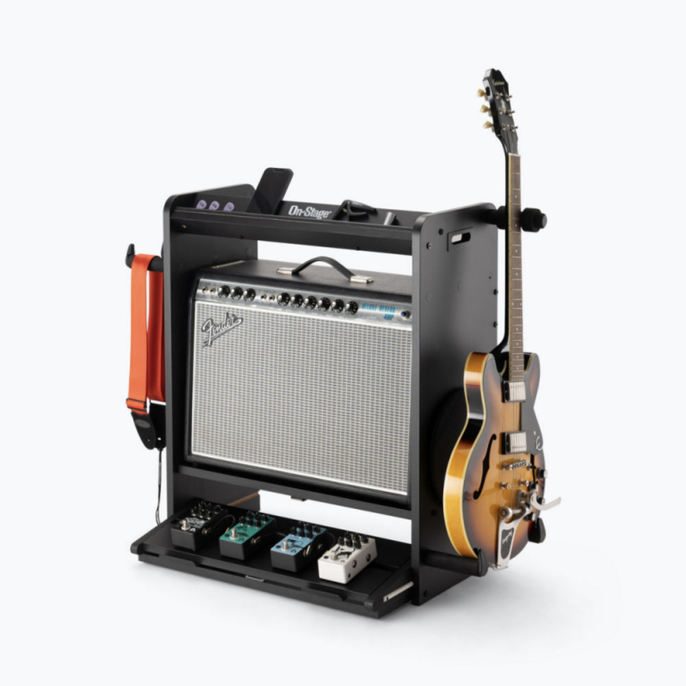 On-Stage Guitar Workstation - Black