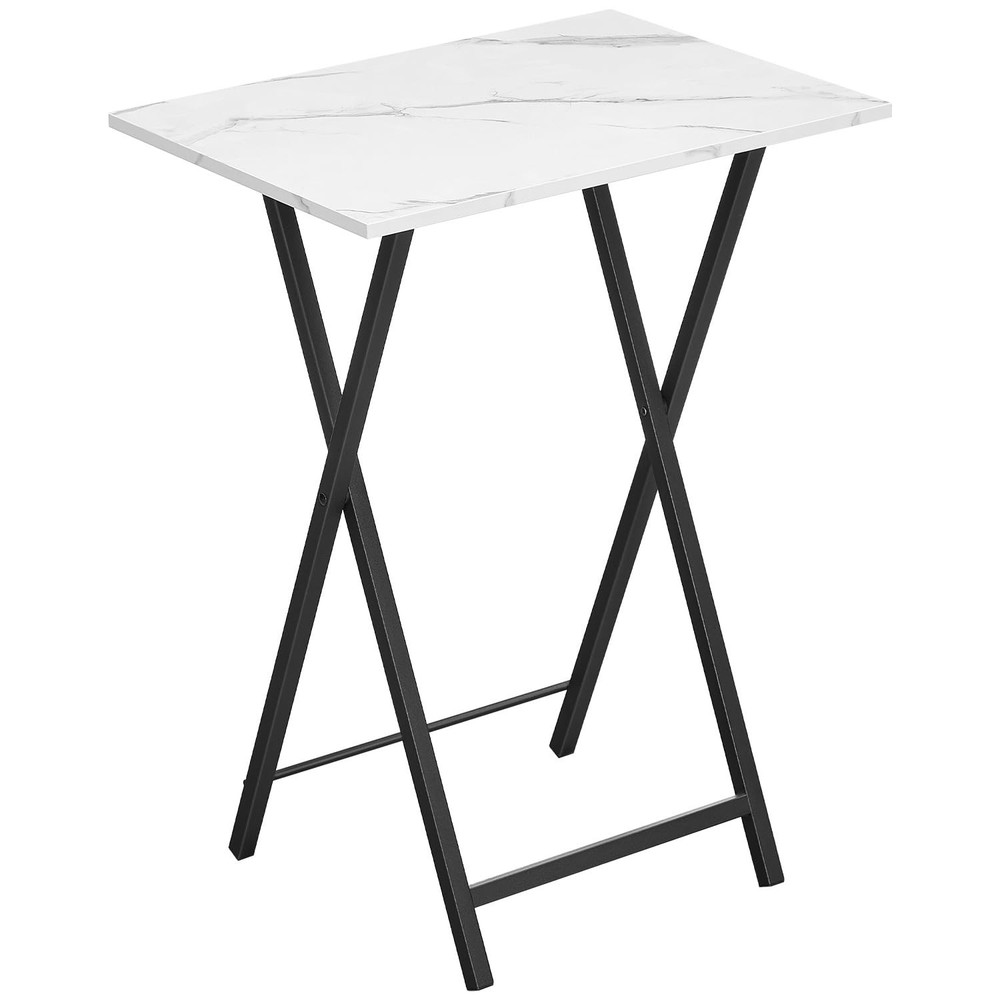 Folding TV Tray, Stable Snack Table for Small Space, Portable Sofa Side Table...