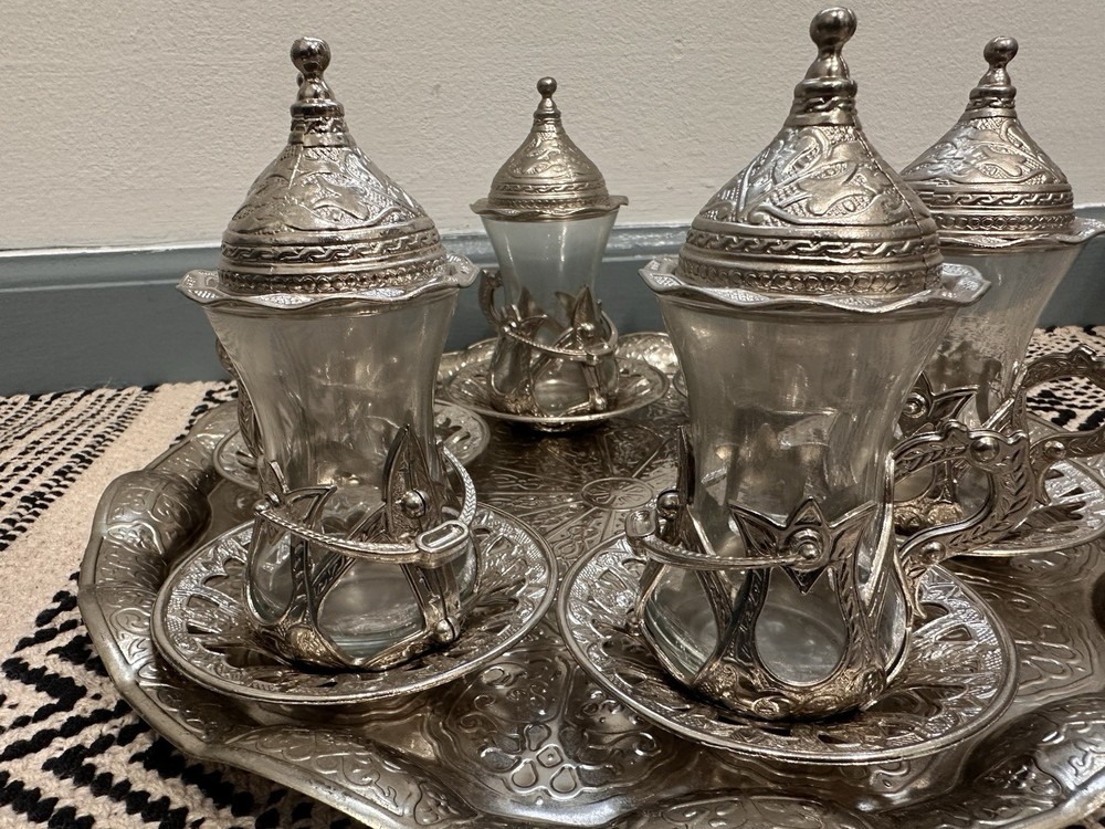Traditional Silver Tea Set for 6