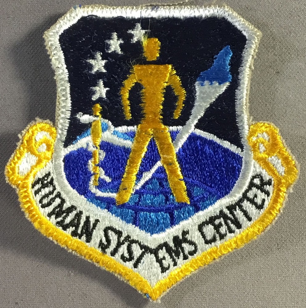 USAF Human Sysems Center licensed patch