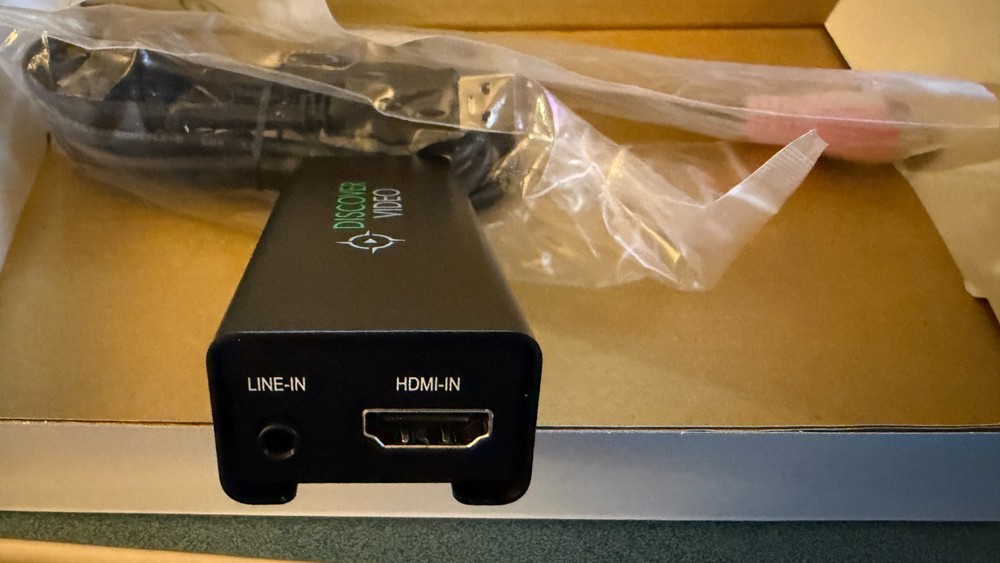 Video Capture HDMI input - USB Dongle - NEW