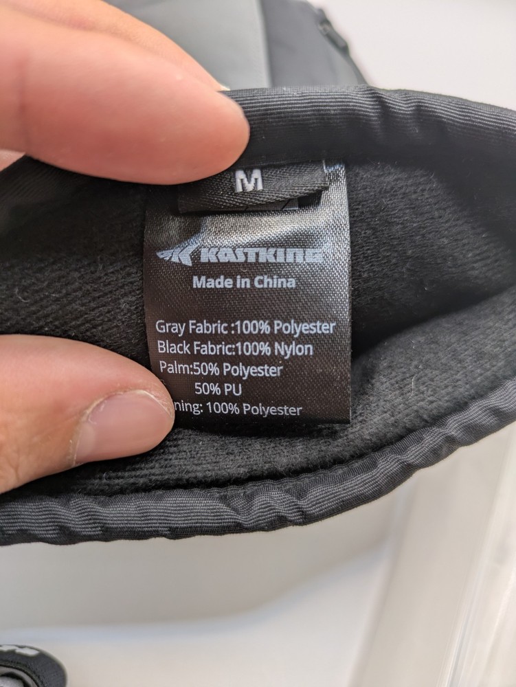 KastKing ThermoGrip Full Finger Gloves Medium