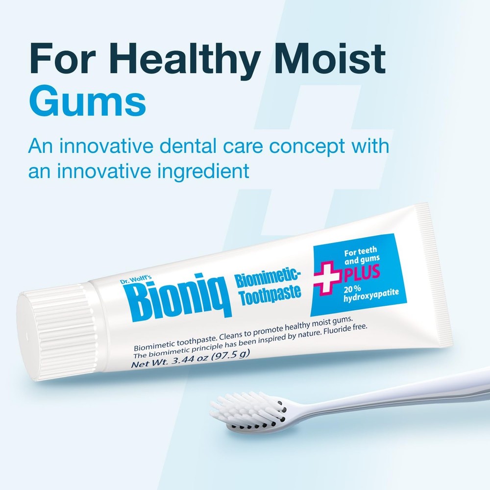 Bioniq Plus Biomimetic Toothpaste 20% Hydroxyapatite 3.44 oz | Clinically T