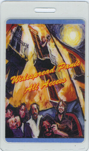 WIDESPREAD PANIC 1994 Laminated Backstage Pass